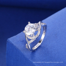 Kostenloser Probe neuesten modernen Hochzeit Design Ring für Damen